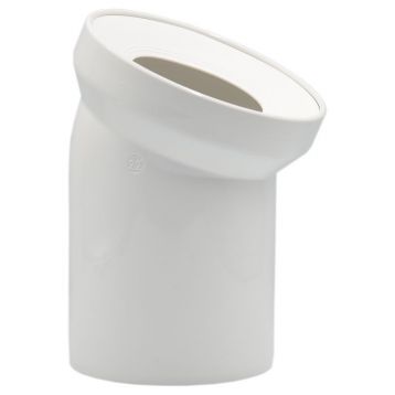 58101 Коліно до унітазу 22° SANIT (Germany) (58.101.01..0023)