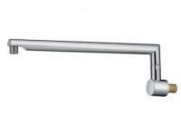 Трубка распылителя латунная хромированная Г-образная Ø25 L40 см ISA (56700)