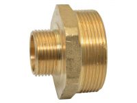 Pattaroni Ніпель редукційний латунний d1" х 2" ЗЗ (F591R012) Pattaroni - 1