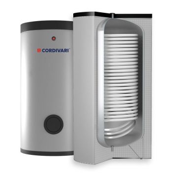 Бойлер 400 л BOLLY® 1 XL (під`єднання по осі) WB (тверда незй. ізол.) POLYWARM® Cordivari srl (3104162330013)