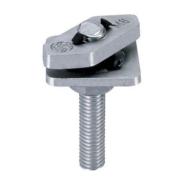 120886 / MPC-Швидкий зажим із зовнішньою різьбою M8 x 65 mm 27 х 18 - 28 х 30 оцинкований (175770)