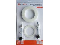 Комплект кріплень до бачку унітаза з прокладкою ( ) К.К - POL Польща (AKC/522)