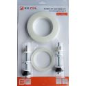 Комплект креплений к бачку унитаза с прокладкой ( ) К.К - POL Польша (AKC/522)
