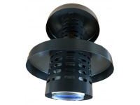 Наконечник (грибок) з вітрозахистом для газового конденсаційного котла вертикальний d80/125 (CE.00.73 C)