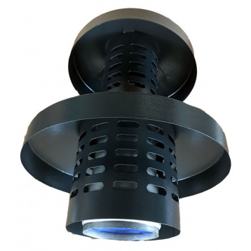 Наконечник (грибок) с ветрозащитой для газового конденсационного котла вертикальный d80/125 (CE.00.73 C)