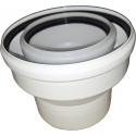 Перехідник для газового конденсаційного котла коаксіальний d80/125 mm - d60/100 mm