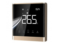 4HEAT AE668 терморегулятор теплого пола Золото Сенсорный (4HT.AE668G)