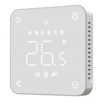 4HEAT Premium HT22 Wi-Fi терморегулятор теплої підлоги Білий Сенсорний (4HT.HT22WF.W)