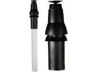 Дымоход коаксиальный ветрозащитный для конденсационных котлов вертикальная d60/100 - 1