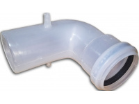 Коліно 90 градусів для конденсаційного газового котла d60mm (CE.00.47 PP) - 1