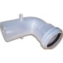 Коліно 90 градусів для конденсаційного газового котла d60mm (CE.00.47 PP)