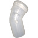 Коліно 45 градусів для конденсаційного газового котла d60mm (CE.00.46 PP)