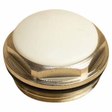 Заглушка d3/4" З з білою пластиковою вставкою (ущільнення EPDM) RM (104304000)