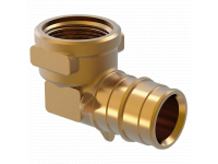 Коліно латунь Q&E 90° з внутрішньою різьбою 025 х 3/4" ВР Uponor GmbH (1145652)