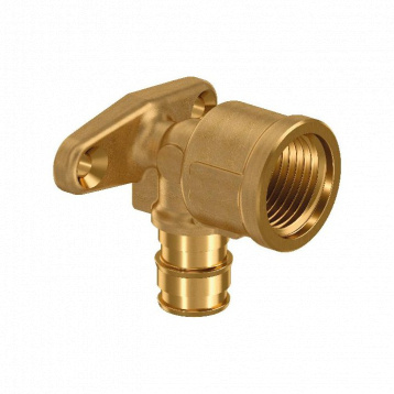 Водорозетка латунь Q&E з фланцем 016 х 1/2" BP висота 43 мм Uponor GmbH (1145641)