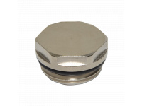 Заглушка ХРОМ d3/4" С (уплотнение EPDM) Marvit Spa (10)