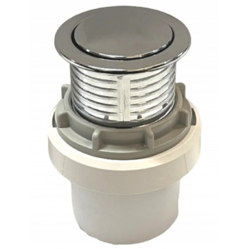 Ремкомплект клавиши (круглая хромированная кнопка полного смыва + механизм) Valsir S.p.A. (VS0875425)