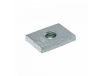 Mupro MPC Квадратная монтажная гайка M10 33 x 23 x 6 mm 38 х 40 40 х 120 горячее цинкование MÜPRO (139500)